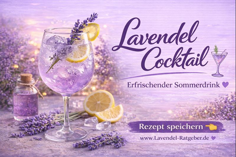 Lavendel Sirup selber machen