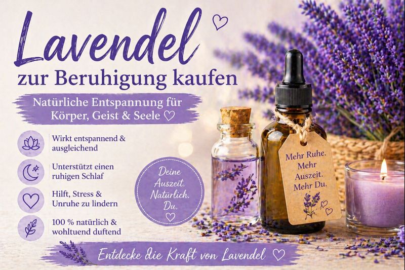 Lavendel zur Beruhigung